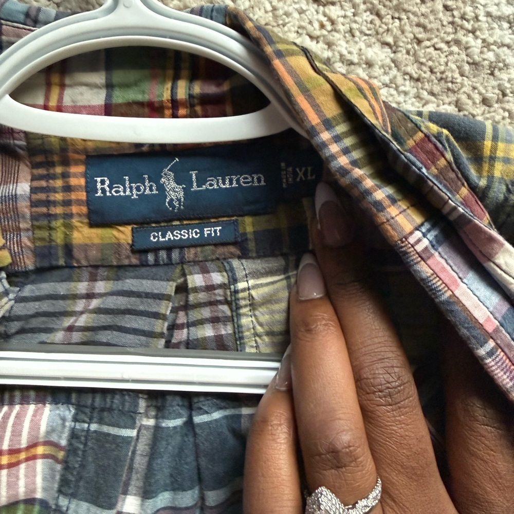 Ralph Lauren Patchwork Plaid Shirt - Multicolor - Picture 4 of 4